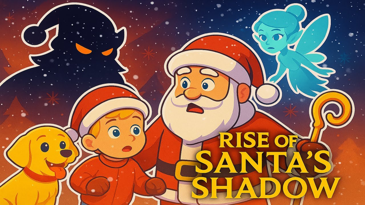 Leo and Poppy Fight Santa’s Shadow to Save Christmas! 🎅🎄
