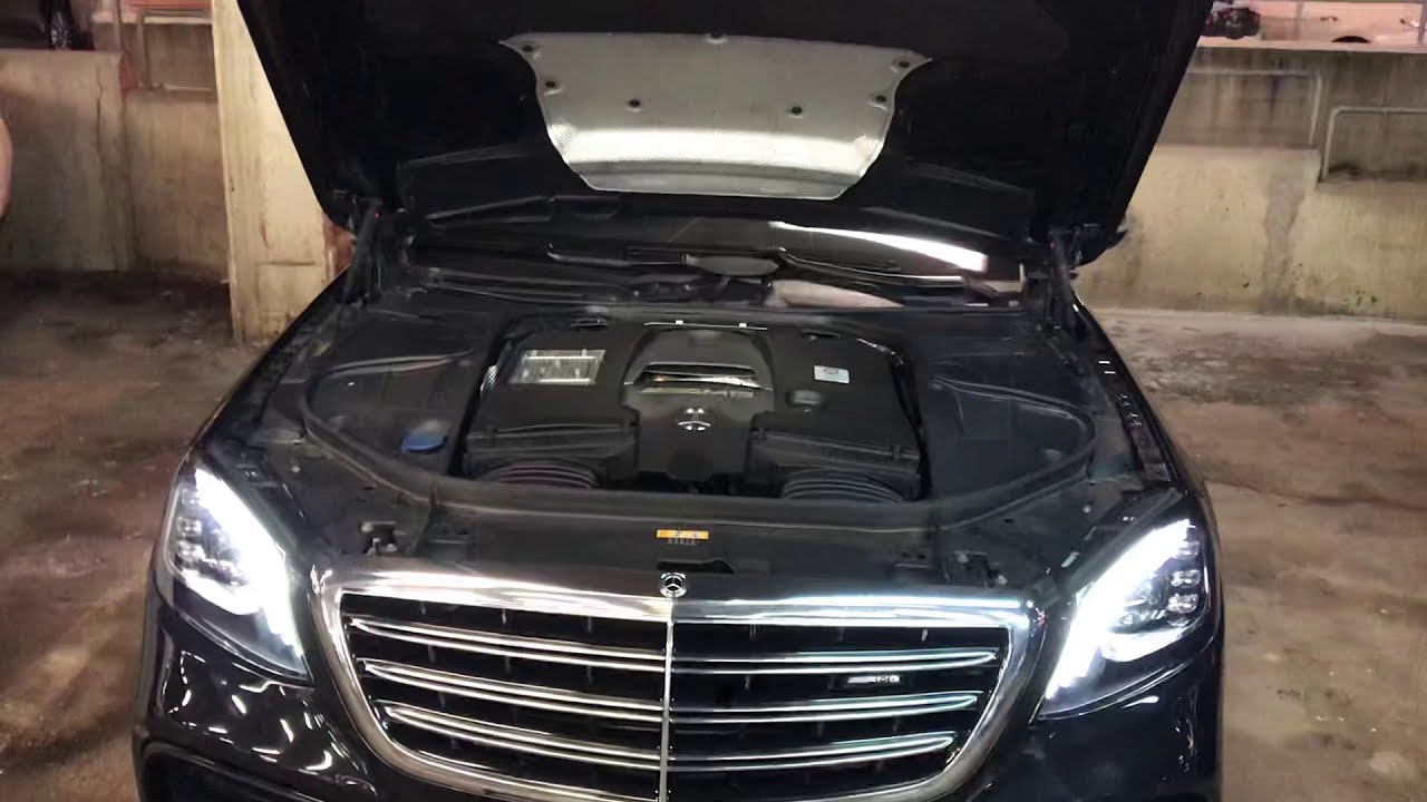 Двигатель AMG М178 4.0 Liter V8 Biturbo.