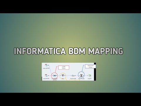 INFORMATICA BDM MAPPING EXECUTION