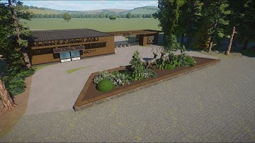 Northumberland National Park | Entrance EP 1 | Planet Zoo Speedbuild