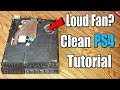 How to CLEAN PS4 and FIX PS4 LOUD FAN! (EASY METHOD)(2019)