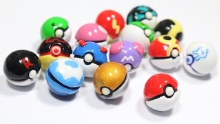 DIY Miniature Pokeball Tutorial: 15 DESIGNS