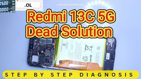 Redmi 13C 5G Dead Solution | Step-by-Step Repair
