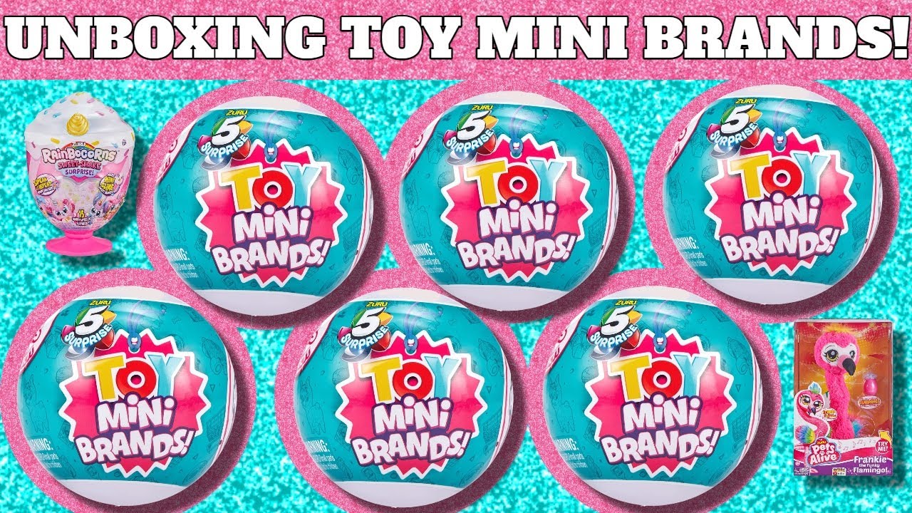 UNBOXING TOY MINI BRANDS ADVENT CALENDAR! Zuru 5 Surprise Ball Miniture Toy  Opening! SUPER RARE! 