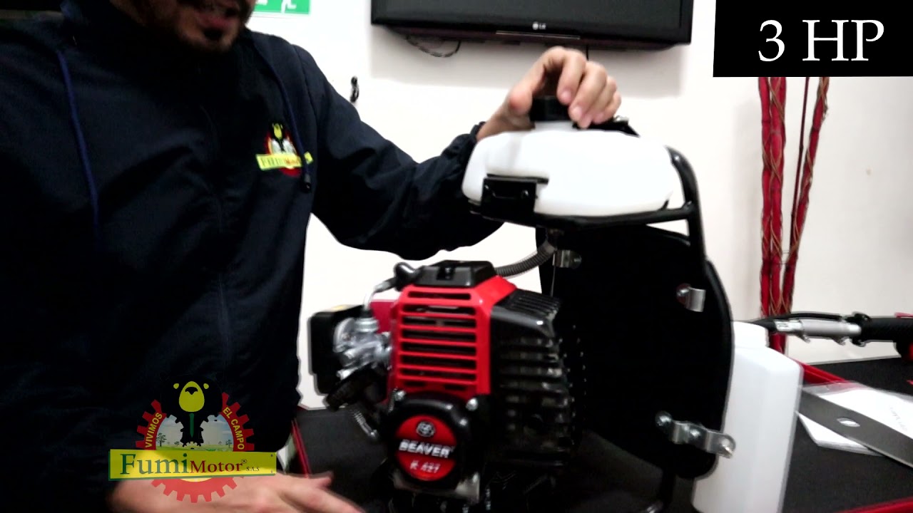 Guadañadora Beaver K 427 - YouTube