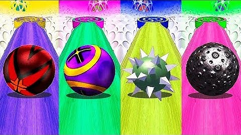 Going Balls vs Rollance Balls - Normal Levels vs Reverse Levels! Race-474