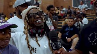 2022 Drew League - Week 4 Game of the Week Brought Lil Wayne and Melo Ball Out to The Drew