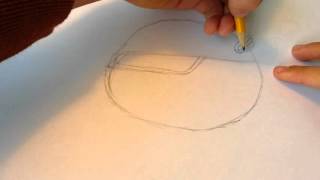 How to draw cutter kirby ( sketch)