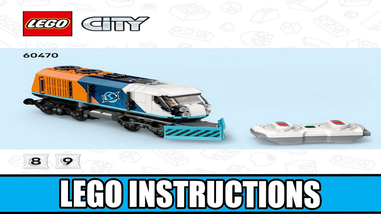 LEGO 60470 Instructions - Exploration - Explorer Train - City (Book 4)