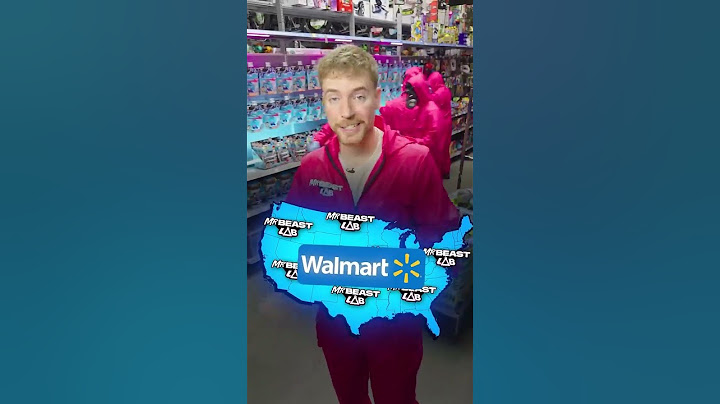 Restocking MrBeast Labs at Walmart