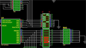 CURSO PIC 16F84A SIMULANDO EL ENSAM 02 Y 03 CON PROTEUS CAPT 5 PARTE 4