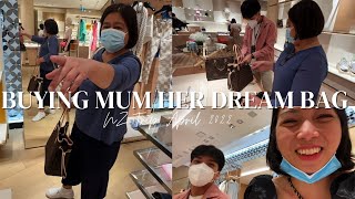 BUYING MUM HER DREAM LOUIS VUITTON BAG 👜💸 | April Tan