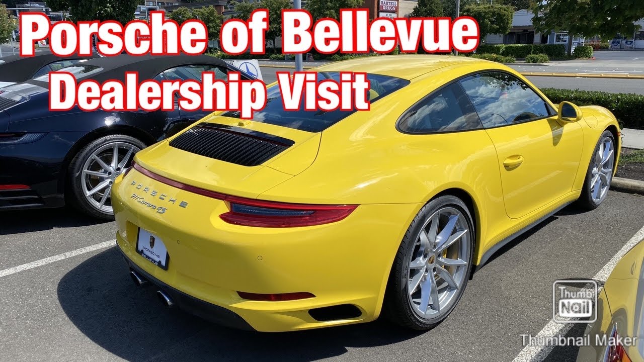 Porsche Of Bellevue Exotic Car Tour 2020 By Justice From Just Auto