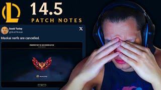 TYLER1 REACTS TO PATCH 14.5 NOTES