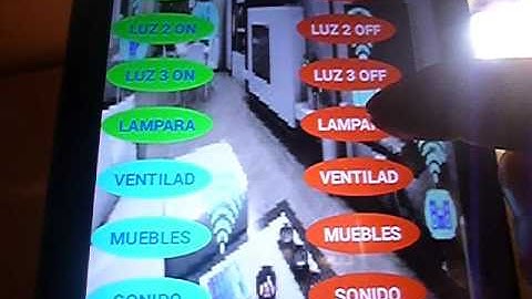 automatizacion casa domotica por bluetooth demostracion