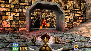 Hexen II (as Crusader, Legend Difficulty). Cathedral 1/3