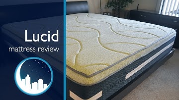 Lucid Mattress Review (16" memory foam + latex)