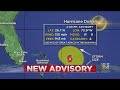 2PM ADVISORY: Hurricane Dorian Remains Powerful Category 4 Storm, Moving West Very Slowly