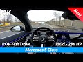 Mercedes S-Class 2021 AMG Line - POV test drive in 4K | HUD, Autopilot, 0 - 100 km/h