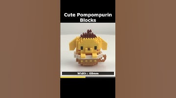 Pompompurin cup 2103 Mini Blocks Preview #lego #brick #miniblock #nanoblock