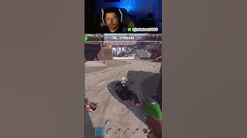 he didnt see it coming #rust  #gaming #twitch #streamer #ruststream #shorts