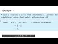 IB Math AA SL Core 10F Independent Events