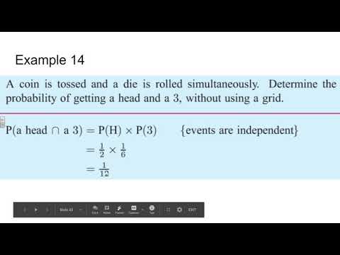 IB Math AA SL Core 10F Independent Events