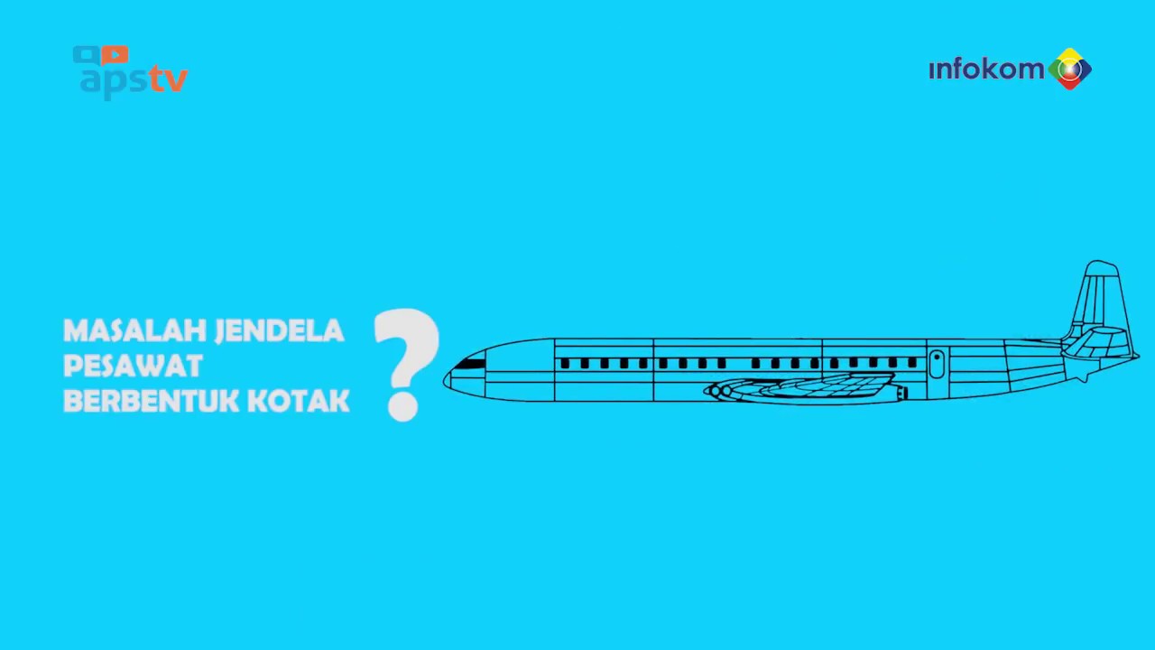 INTIPS APSTV - Mengapa Jendela Pesawat Berbentuk Oval ?