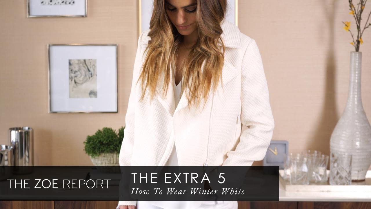 How to Wear Winter White