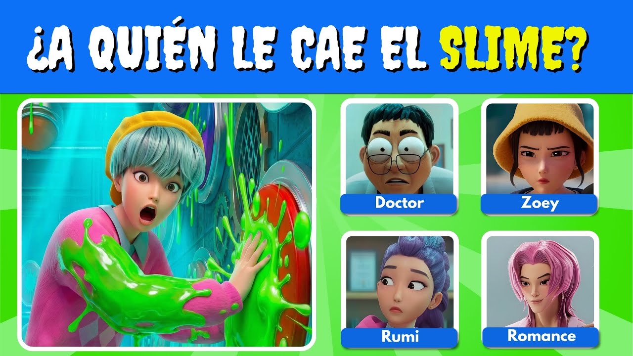 ¿Quién terminará lleno de SLIME? 🤢 Retos extremos con las Guerreras del K-pop