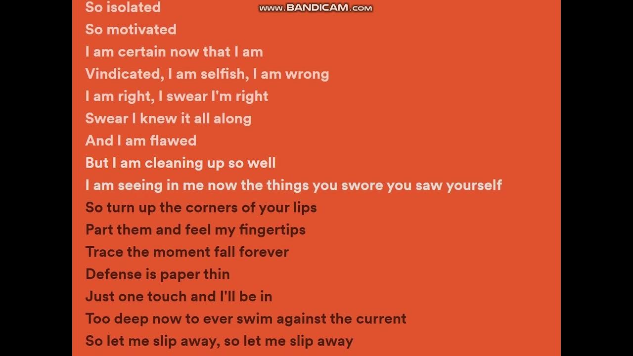 Dashboard Confessional Vindicated (Lyric Video) YouTube