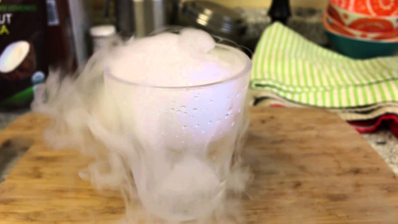 Using Dry Ice in Drinks to Make Smoking, Bubbling Libations - Delishably