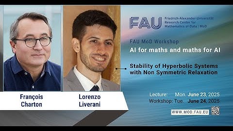 FAU MoD Workshop (24.06.25): Stability of Hyperbolic Systems with Non-Symmetric Relaxation