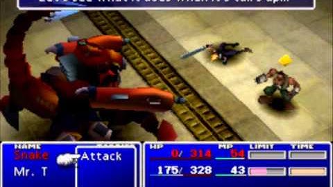 FFVII - Limit Breaks Only Challenge, Part 0: MPs & Guard Scorpion