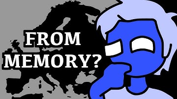 I Try to Draw Europe From Memory