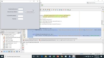Excepciones TryCatch en Netbeans