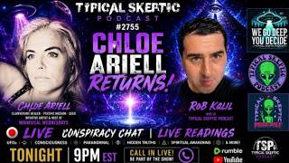 Live! Conspiracy Chat and Live Psychic Readings with Chloe Ariell - Typical Skeptic 2755