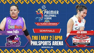 : CHERY TIGGO vs. CHOCO MUCHO - Full Match | Semifinals | 2024 PVL All-Filipino Conference