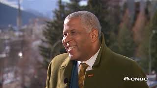 Vista Equity Partners CEO Robert Smith speaks with CNBC from Davos