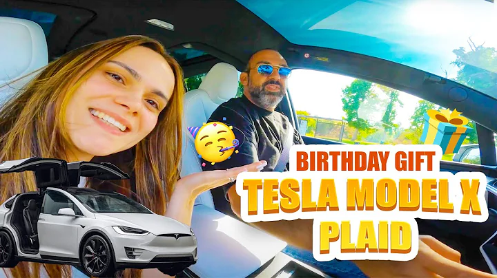 TESLA MODEL X PLAID SURPRISE BIRTHDAY GIFT