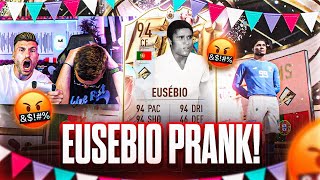 EUSEBIO Fut Birthday ICON im PACK PRANK nimmt TIMO komplett HOCH 😂😂 Saaauuuwwwyyyy