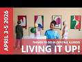 Living It Up April 3–5 | Fashion, Sports & Family Fun in Central Illinois