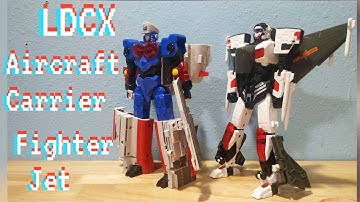 LDCX Fighter Jet and Aircraft Carrier review from Sirtoys