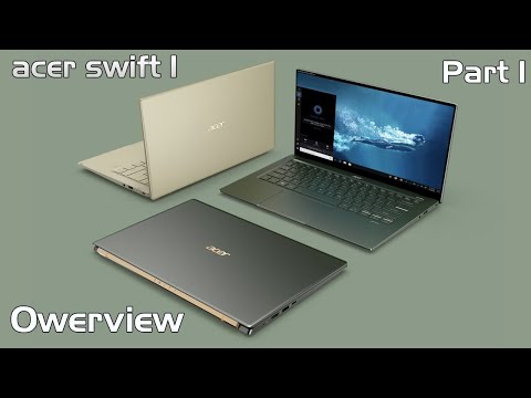 Распаковка и обзор ультрабука Acer Swift 1 2019