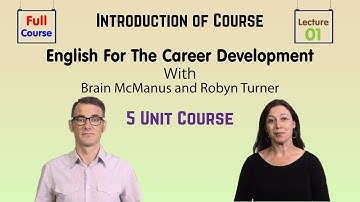 Introduction to English for Career Development l Lecturer#01