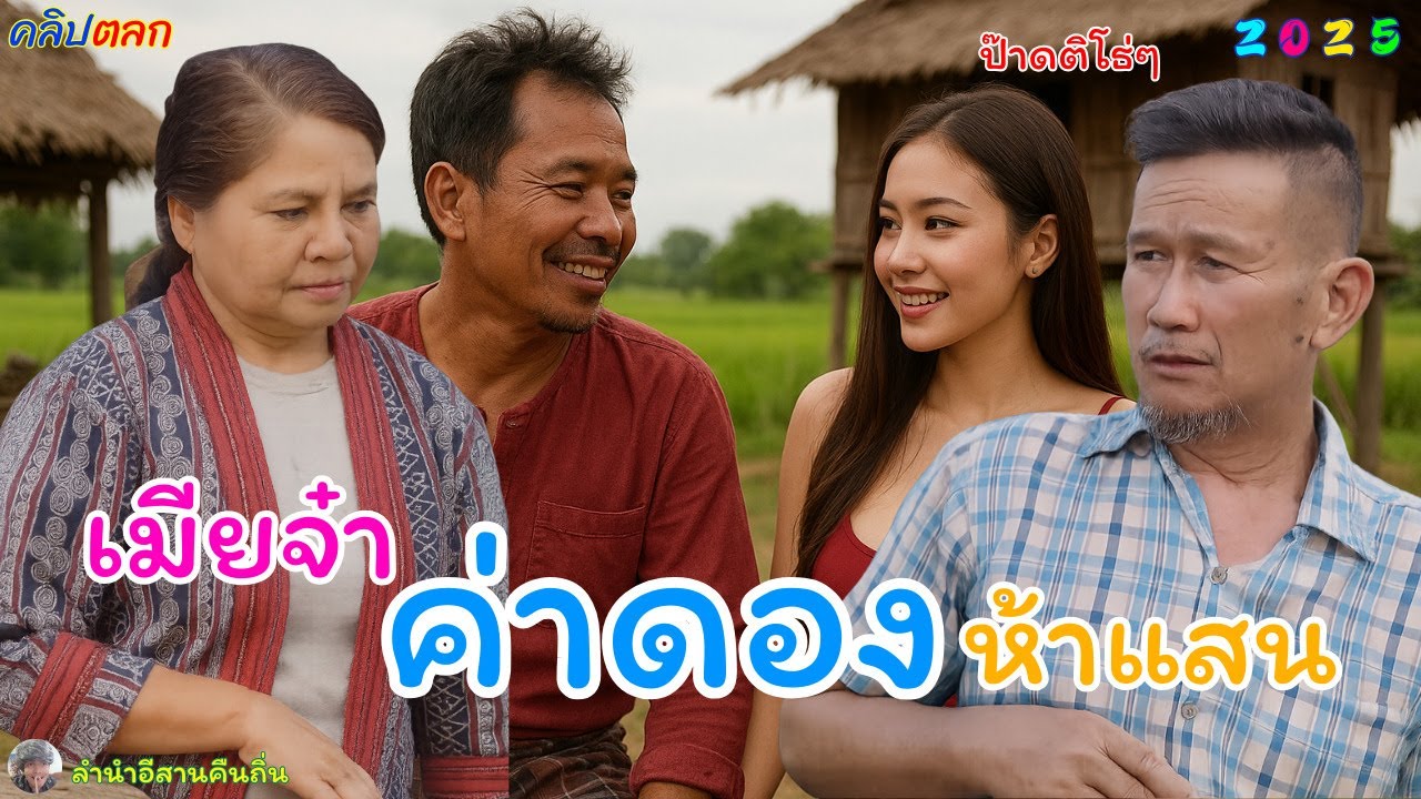 #คลิปตลก #ตอนเมียจ๋าค่าดองห้าแสน #พ่อบ้านใจกล้า #ลำนำอีสานคืนถิ่น #funny #คายอ้อ