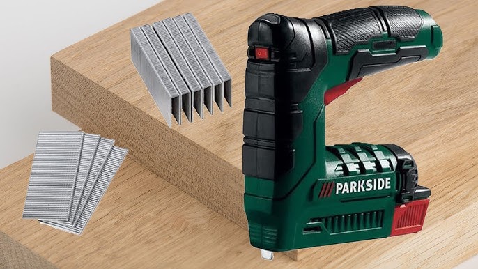 Parkside Electric Nailer Stapler PET 25 C3 - Unboxing, Testing and Teardown  - YouTube