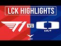 T1 vs DK Highlights ALL GAMES | LCK 2024 Spring | T1 vs Dplus KIA