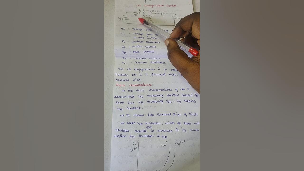CB Configuration of Transistor in Tamil YouTube