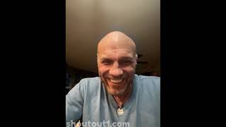 Randy Couture can make a custom video for you and your friends and family! Shoutout1.com/xcnatch